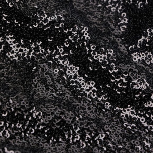 Black Sequined Dress - Picture 4 of 5
